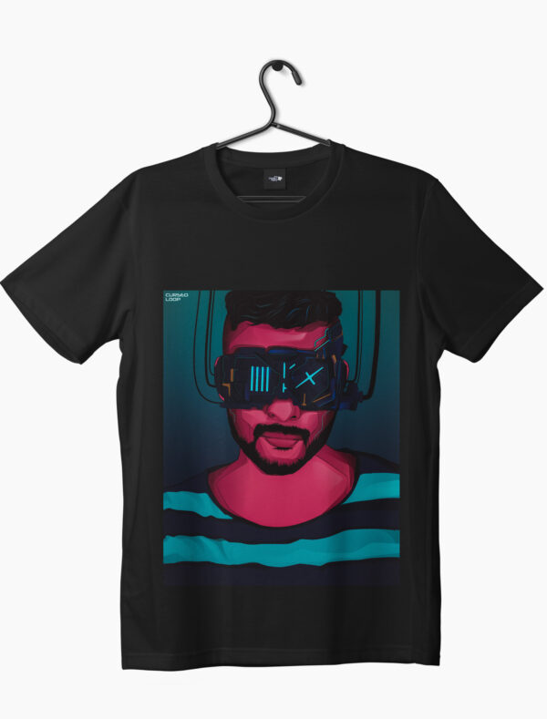 Tovino x cyberpunk graphic print t-shirt