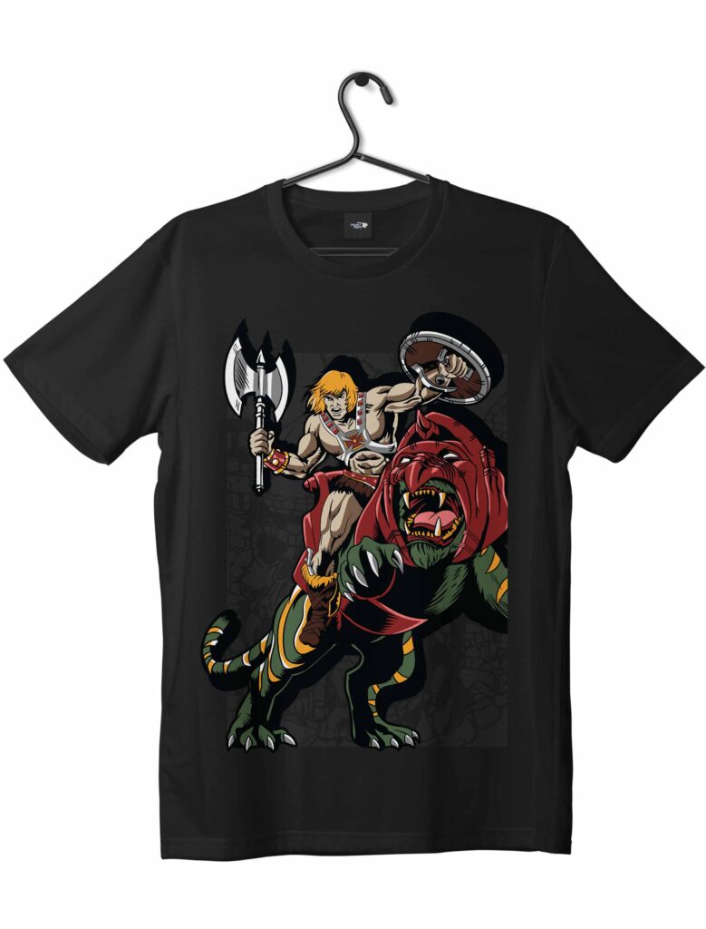 HeMan And Battle Cat TShirt 2023