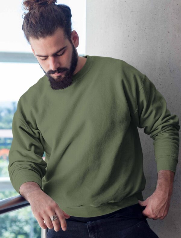 Olive Green Sweatshirt