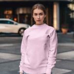 Plain Light Pink Sweatshirt