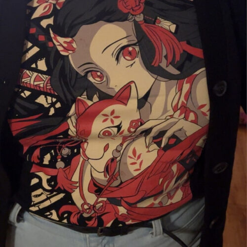 Anime-Inspired Graphic Tee photo review
