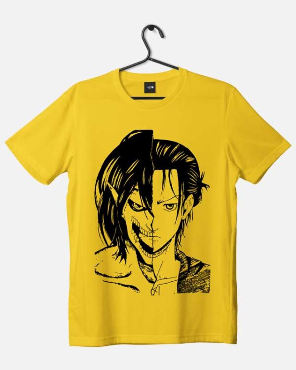 Rumbling Titan T-Shirt- Yellow