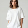 White Oversized T-shirt for Women