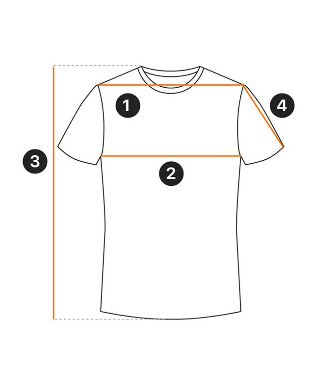 oversized t-shirt measurement guide