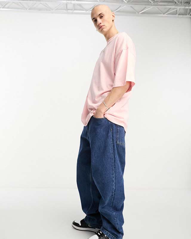 Buy Top 5 Picks: Oversized Soft Pink Men's T-Shirt for Casual