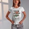 This product is the "Custom T-Shirt for Women - Design Your Own," perfect for creating personalized designs by Custom t house