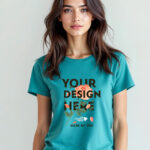 Women's T-shirt Customize Customise womens tshirt online, design custom womens tee