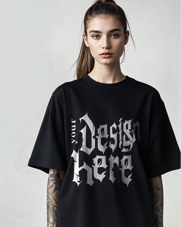 women's-oversized-tshirt | customise womens oversized tshirt online