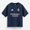 Real Madrid Oversized T-shirt- Navy color